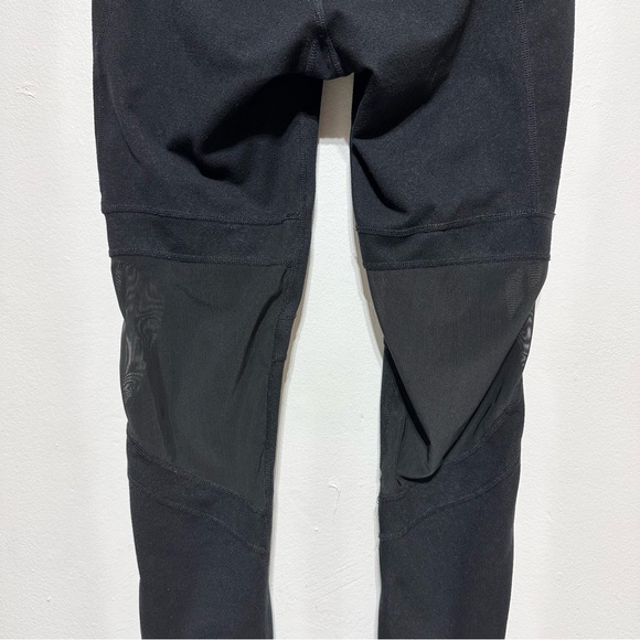 Nanette Lepore Black High Waist Mesh Leggings Size Small - Picture 3 of 14